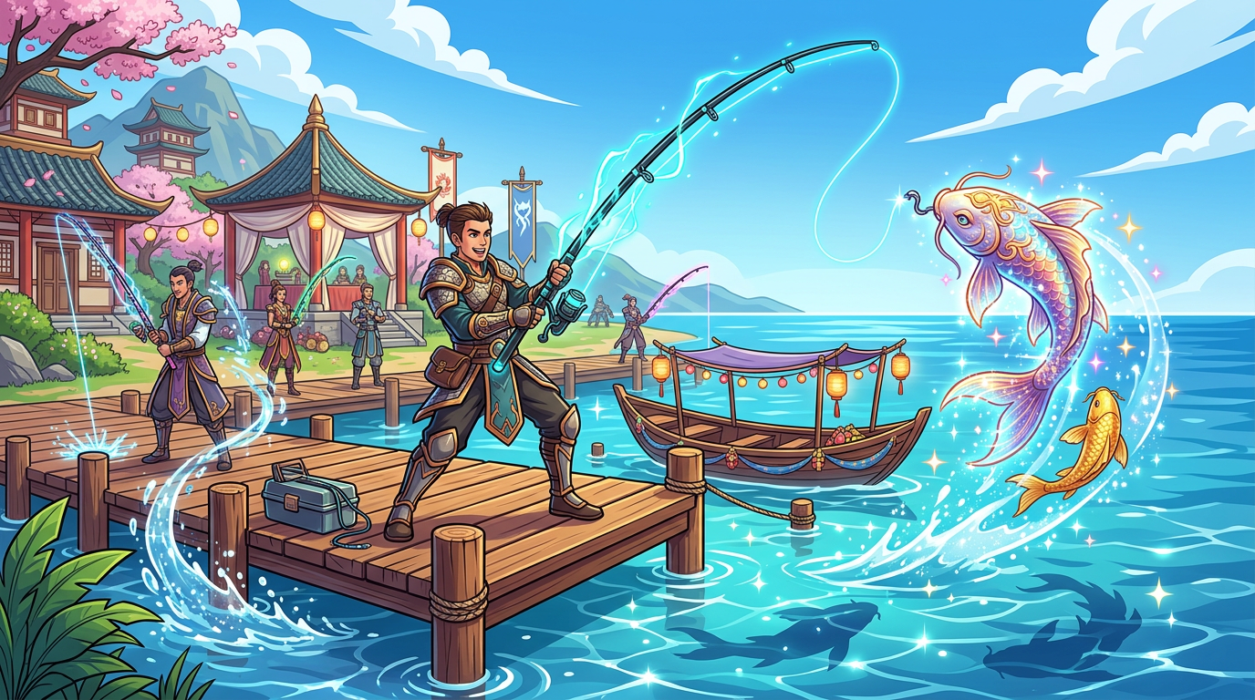 Metin2 balıkçılık etkinliği karbon olta ve nadir balıklar